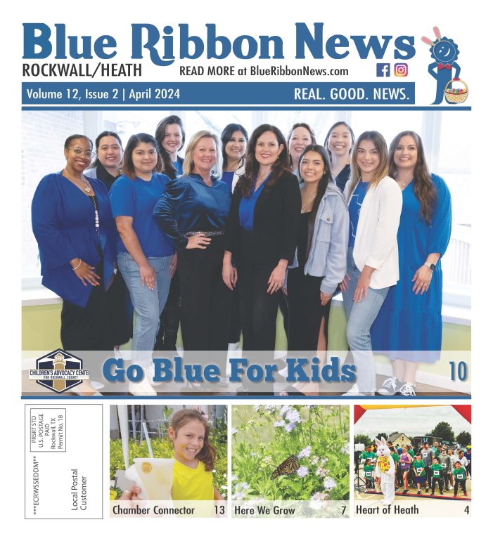 Hot off the press: Rockwall County Blue Ribbon News April 2024 print edition