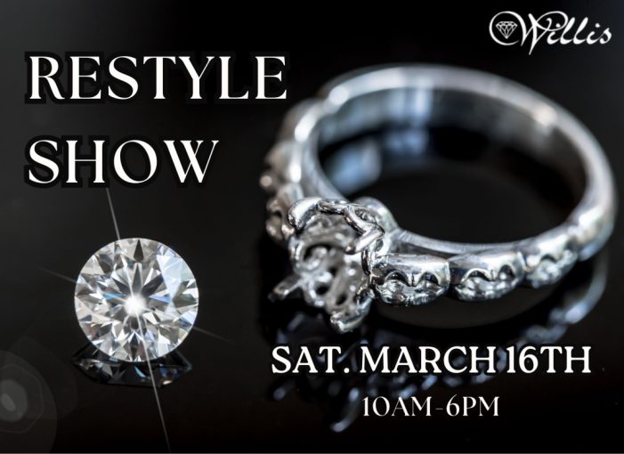 Design a new look at the Willis Jewelry Restyle Show scheduled for March 16