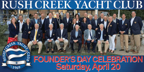 Rush Creek Yacht Club to celebrate Founders Day April 20