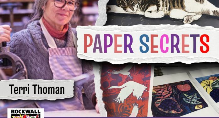 Rockwall Art League Presents: Terri Thoman, May 22 with Paper Secrets