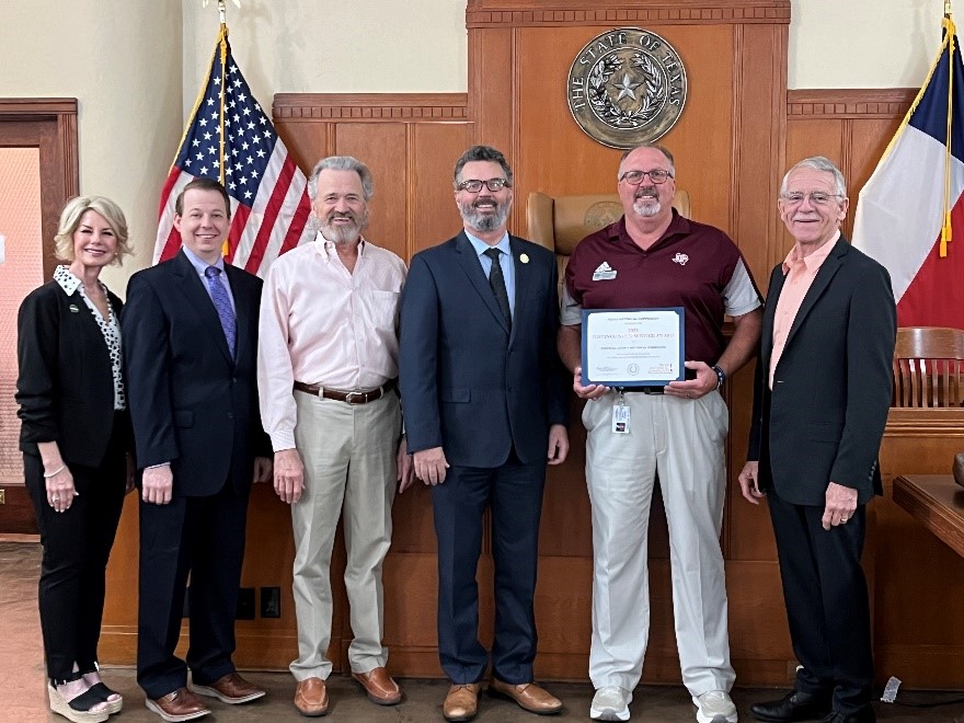 Rockwall County earns Distinguished Service Award