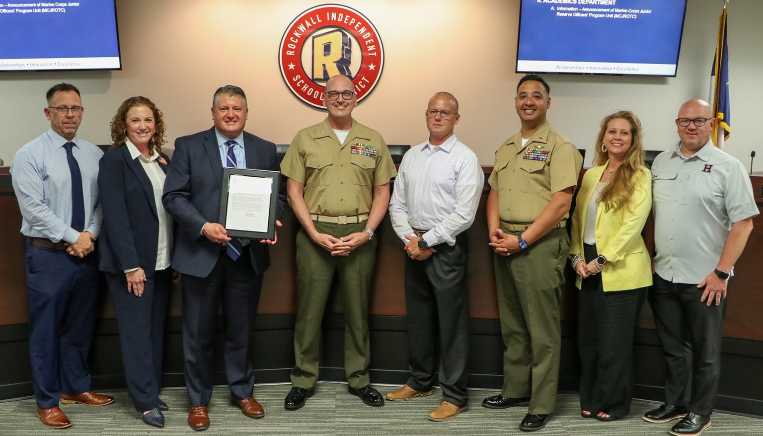 Marine Corps Junior Reserve Officers’ Program Coming to Rockwall ISD