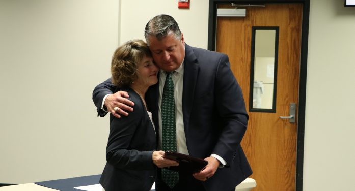 Rockwall ISD Board Trustee Linda Duran recognized for years of service