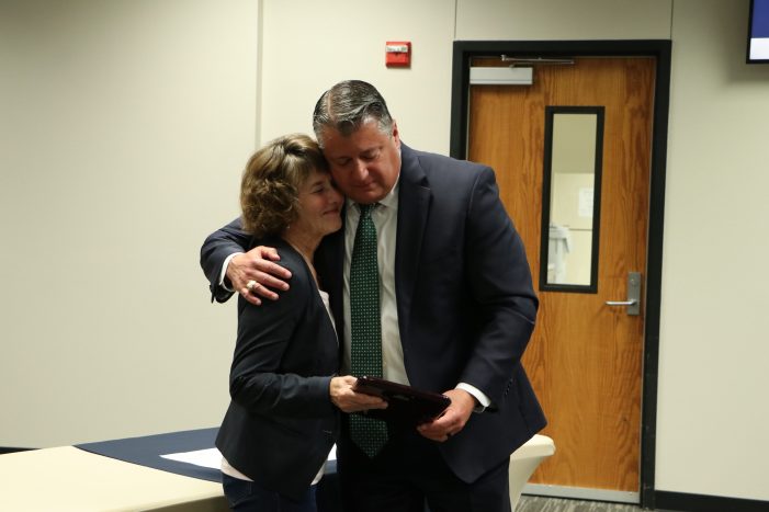 Rockwall ISD Board Trustee Linda Duran recognized for years of service
