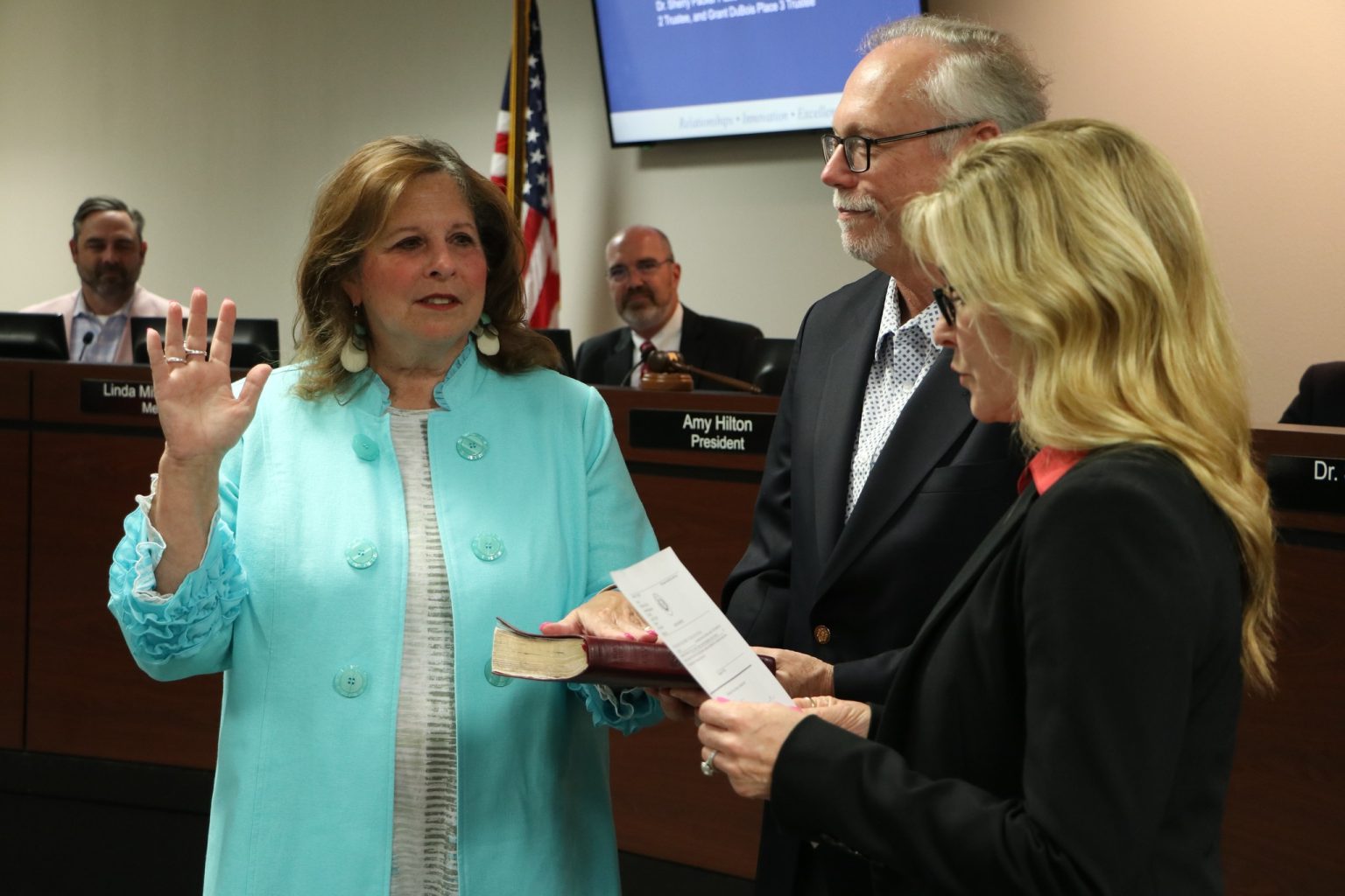 Rockwall Isd Board Trustee Linda Duran Recognized For Years Of Service