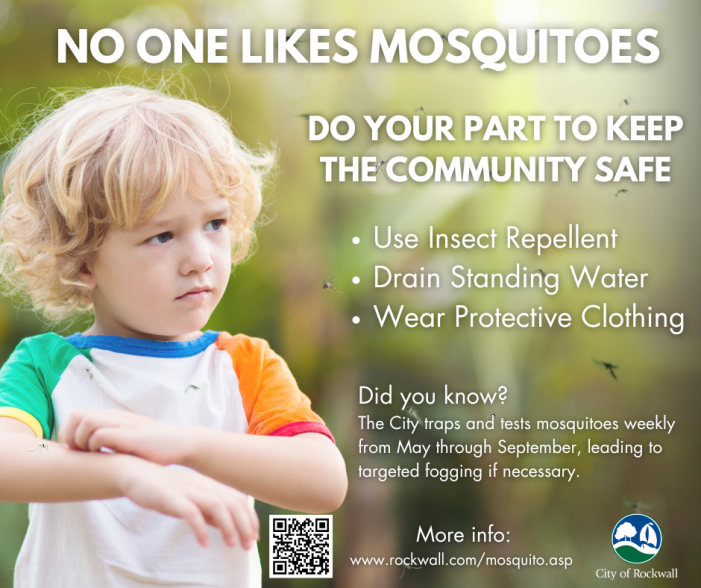 Heavy Rainfall Prompts Rockwall to Encourage Mosquito Safety Measures
