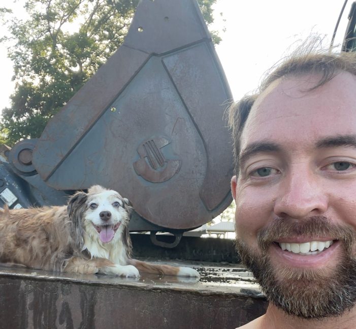Rockwall city employee saves dog from drowning