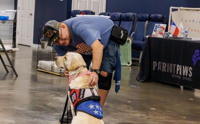 Patriot PAWS Service Dogs presents Summer 2024 Veteran/service dog graduation