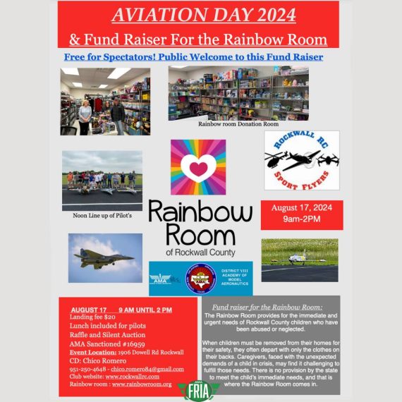 Public invited to RC Flying Club Aviation Day supporting Rockwall’s