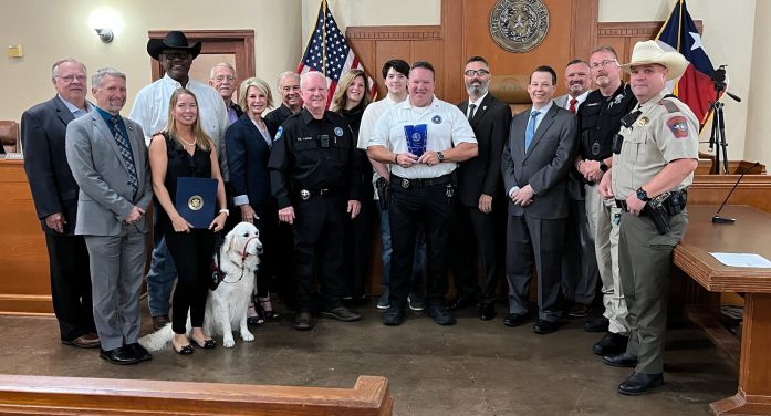 Rockwall County Commissioners Court honors outstanding achievements