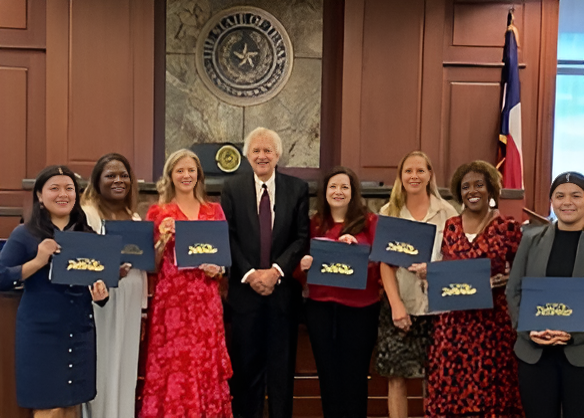 Lone Star CASA swears in seven new volunteer advocates