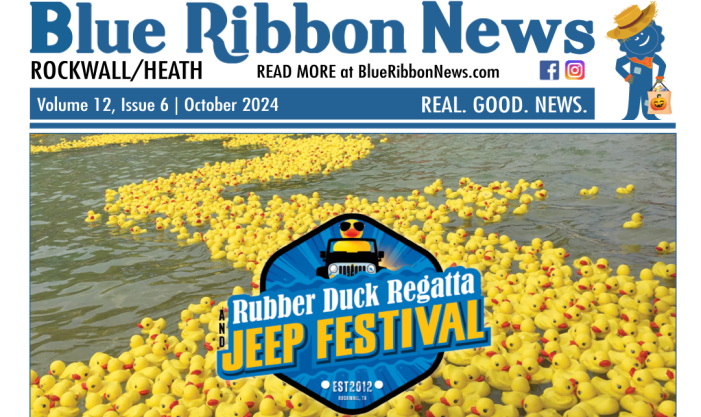 Hot off the press: Rockwall County’s Blue Ribbon News October issue