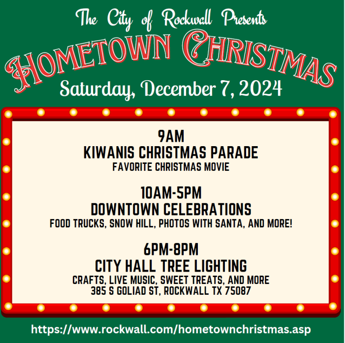 Step into a Christmas Movie: Rockwall’s Hometown Christmas