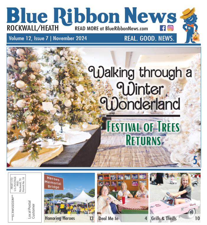 Holiday buzz begins: Rockwall County Blue Ribbon News November issue is hot off the press