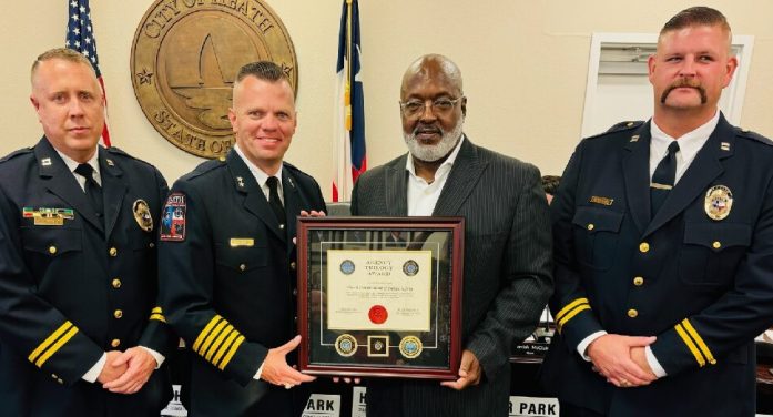 Heath Department of Public Safety honored with FBI-LEEDA Agency Trilogy award