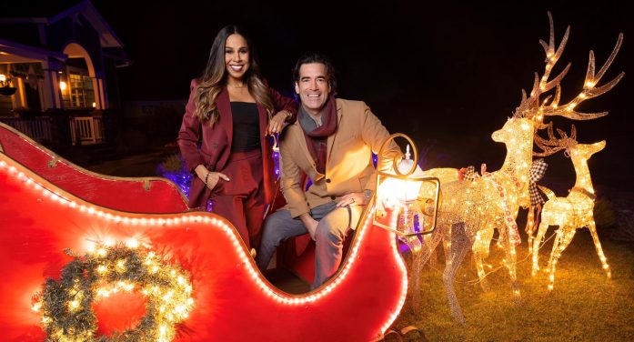 Rockwall couple battle it out in the Great Christmas Light Fight on ABC