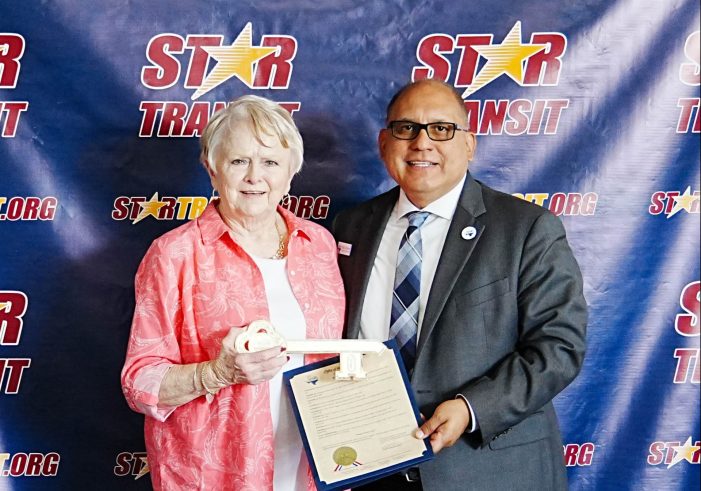 Omega Hawkins recognized with key to the city and annual award in her honor