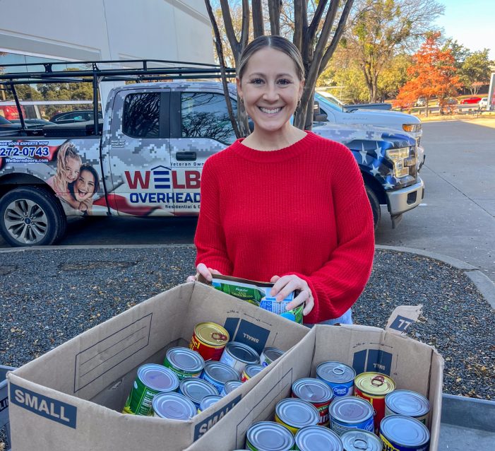 Welborn Garage of Rockwall provides 729 meals for those in need