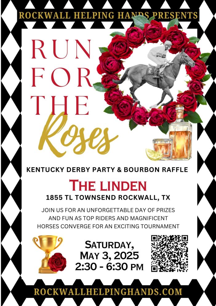 Rockwall County Helping Hands to host ‘Run for the Roses’ Kentucky Derby event