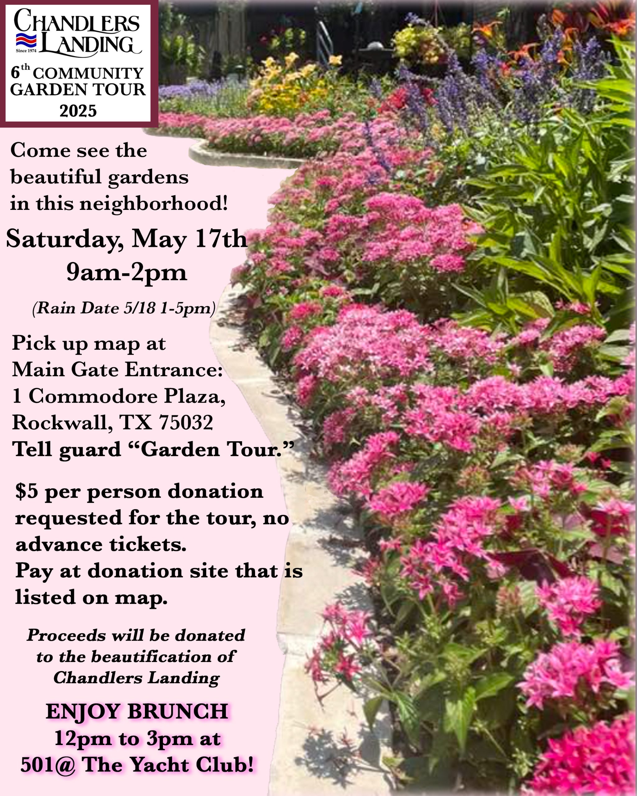 2025 Chandlers Garden and brunch invite