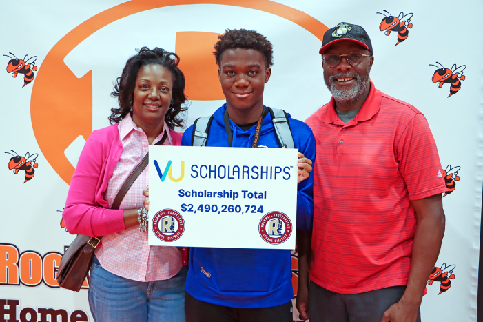 VU awards Rockwall ISD high school students $2.4 billion in scholarships