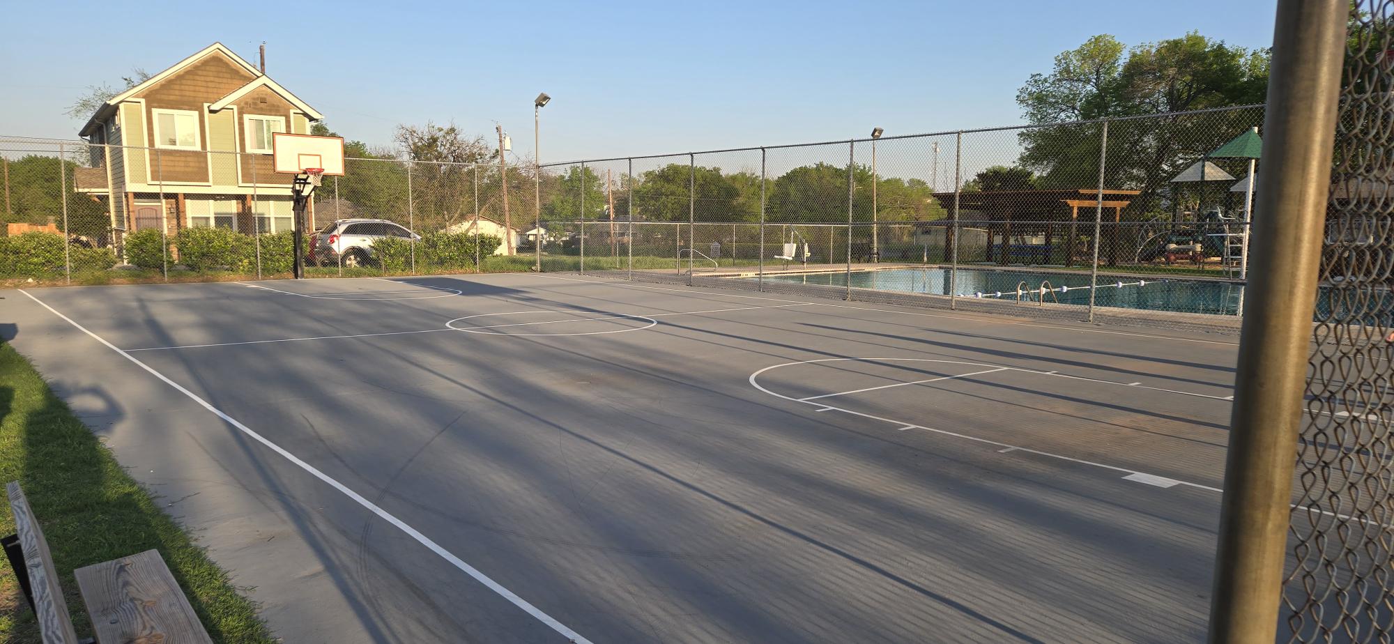 gloria williams basketball court