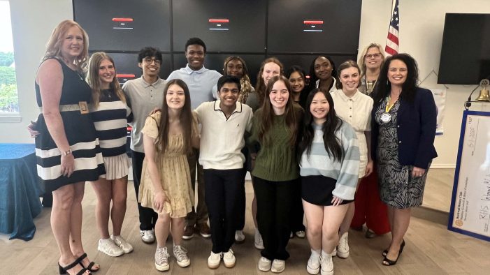 Rockwall High School Interact Club showcases a year of community service projects