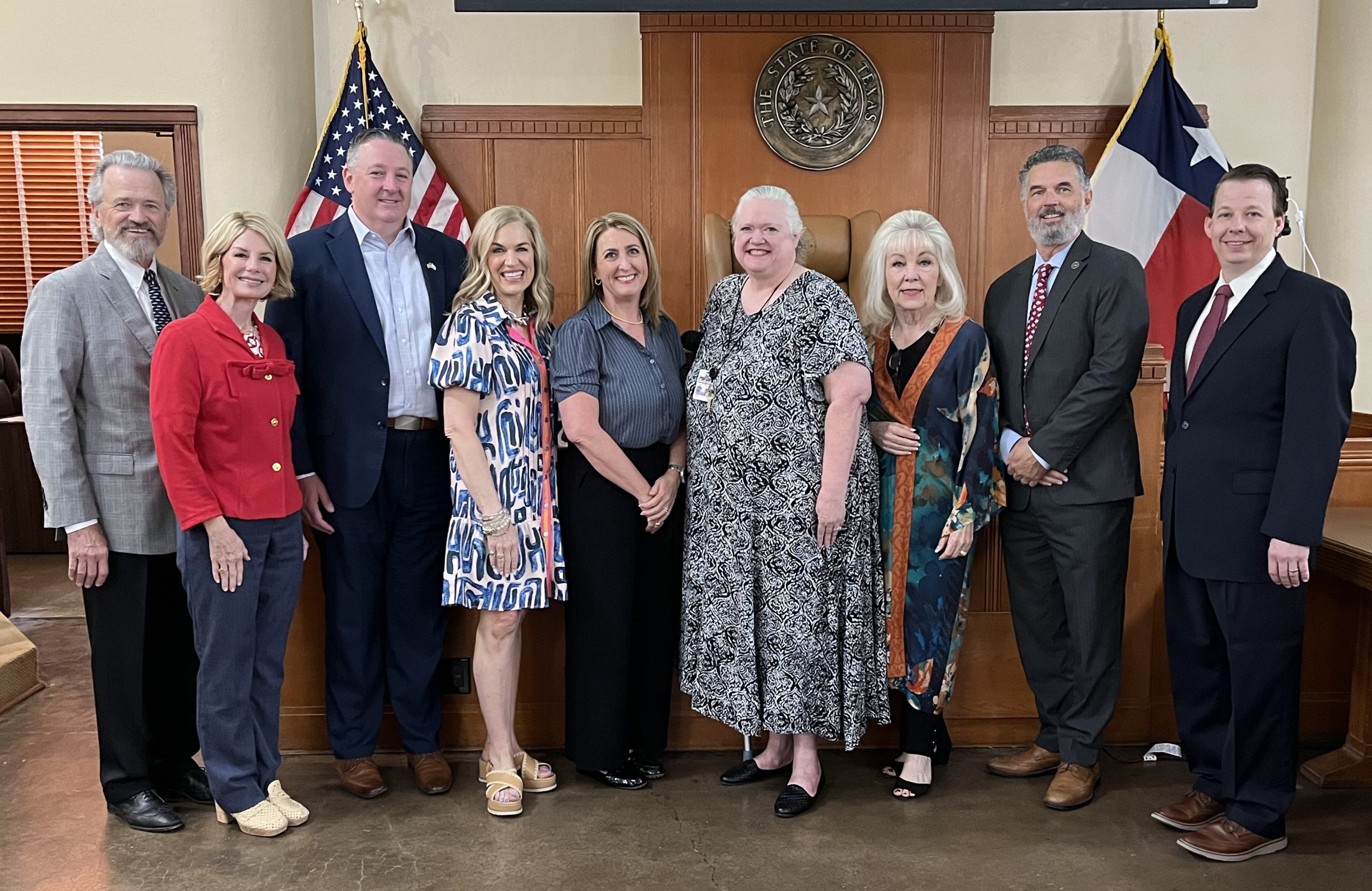 Rockwall County Commissioners Court County Court honors Library Friends, Women Veterans, and Boys & Girls Club Week
