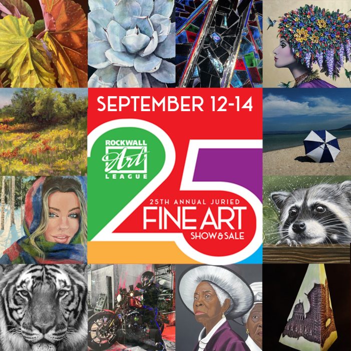 Support Local Artists: Mark your calendar for Rockwall Art League annual Fine Art Show & Sale