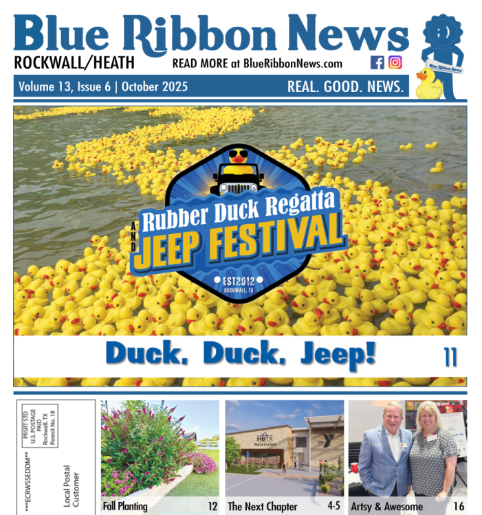 Hot off the press, making a splash: Blue Ribbon News Rubber Duck Edition