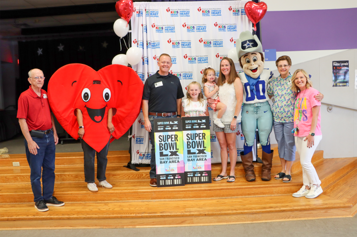 Rockwall ISD elementary student surprised with Super Bowl tickets for learning CPR