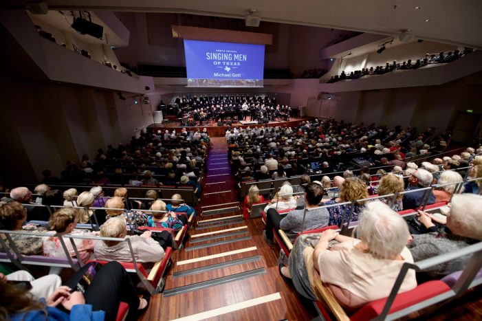 The Singing Men of Texas Return from Baltic Sea Mission Tour
