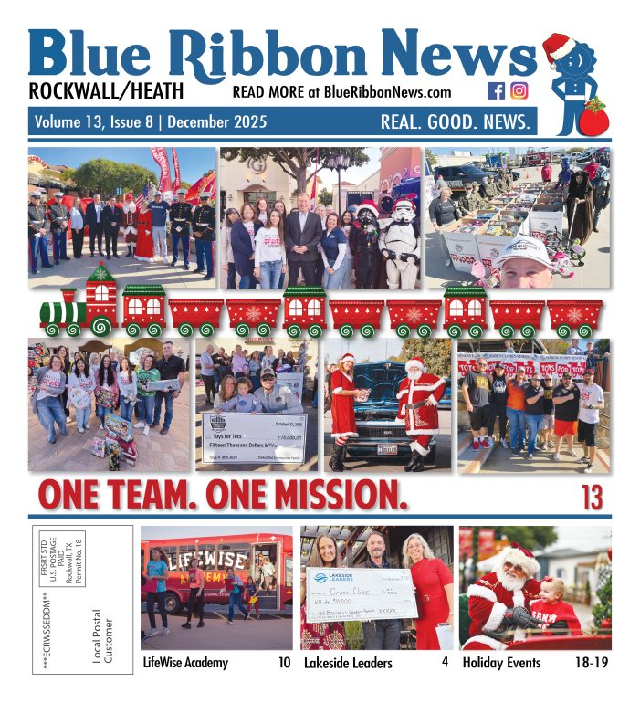 Good news, great cheer, Blue Ribbon News holiday issue is here