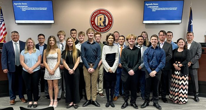 Update from the Rockwall ISD Board of Trustees meeting of Monday, November 17, 2025