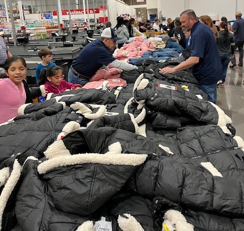 Coats for Kids: Rockwall Breakfast Rotary wraps kids in warmth
