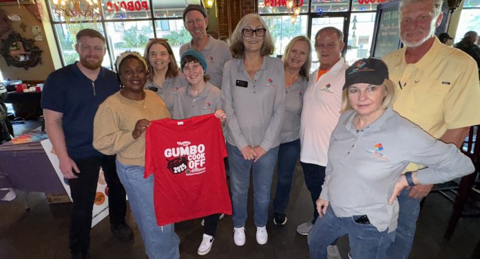 Dodie’s at The Harbor raises over $1,500 for Givingmas at First Annual Gumbo Cook-Off