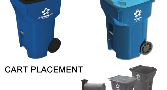 New Garbage and Recycling collection days begin in Rockwall on Monday, January 12