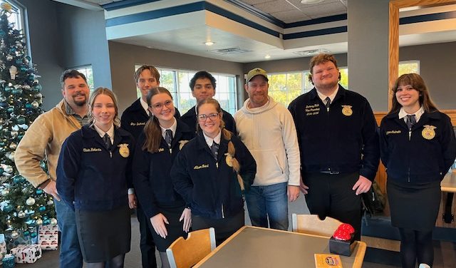 Rockwall Breakfast Rotary welcomes Rockwall ISD Agriculture team as they prepare for state competition