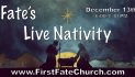 Live Nativity Dec. 13 at First Fate Church