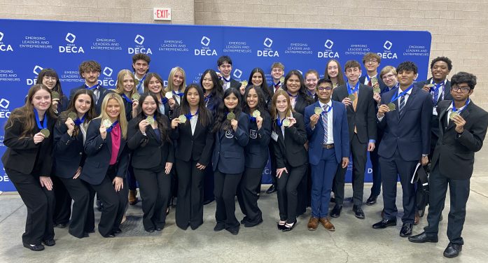 Rockwall ISD DECA Students Earn District Championships, Advance to State