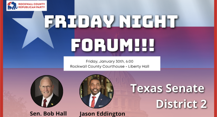 Meet the Candidates: Final Friday Night Forum takes place Friday, January 30