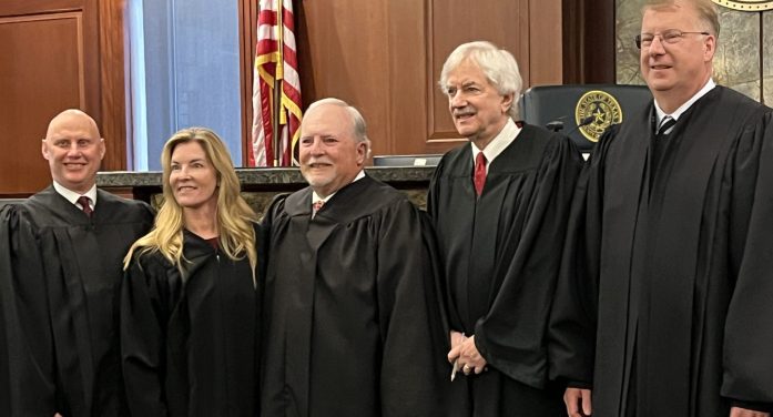 Keith Wheeler sworn in as Judge for Rockwall County Court at Law #1