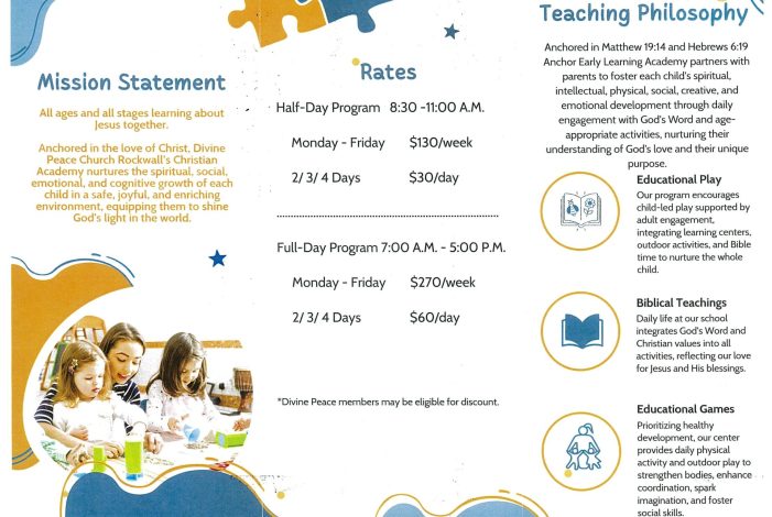 Divine Peace Church opens Anchor Early Learning Academy in downtown Rockwall