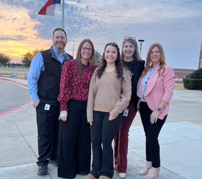 Persistence Pays Off: School crossing guards recognized statewide through the efforts of one Rockwall ISD student