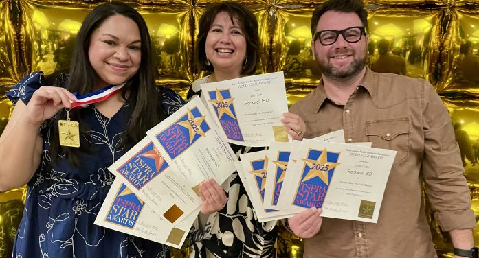 Rockwall ISD Communications Shines at TSPRA with Best of Category and Multiple Star Awards