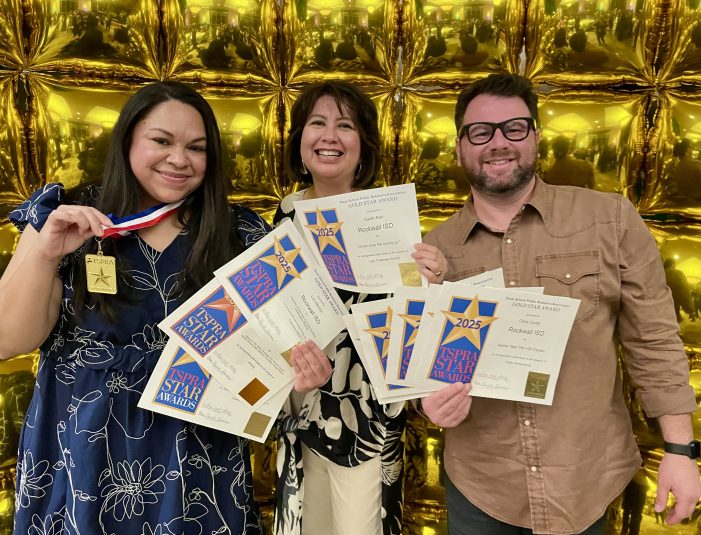 Rockwall ISD Communications Shines at TSPRA with Best of Category and Multiple Star Awards