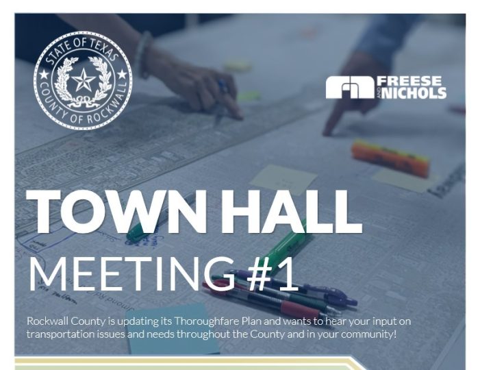 Rockwall County to host Town Hall on the updated Thoroughfare Plan