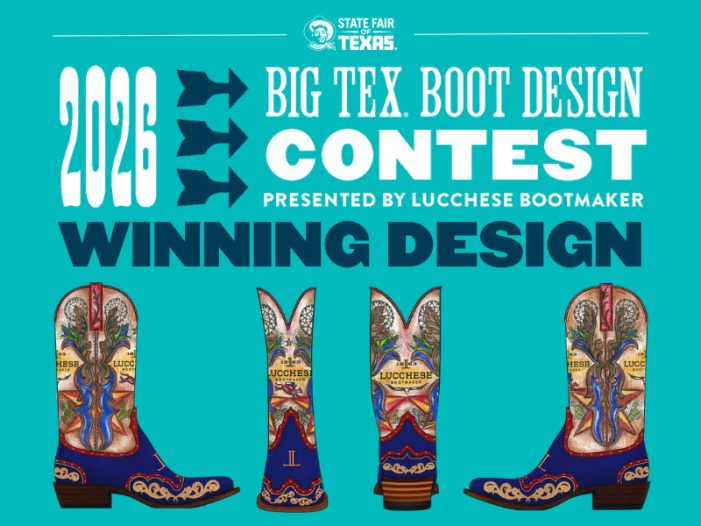 Winner Chosen for 2026 Big Tex Boot Design Contest