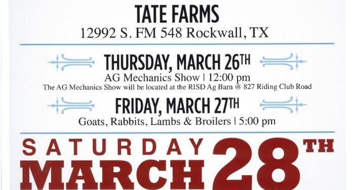 Rockwall Youth Fair Returns with Livestock, Family Fun and $100K Market Sale