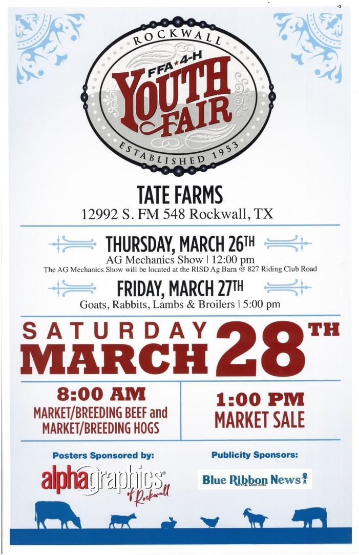 Rockwall Youth Fair Returns with Livestock, Family Fun and $100K Market Sale